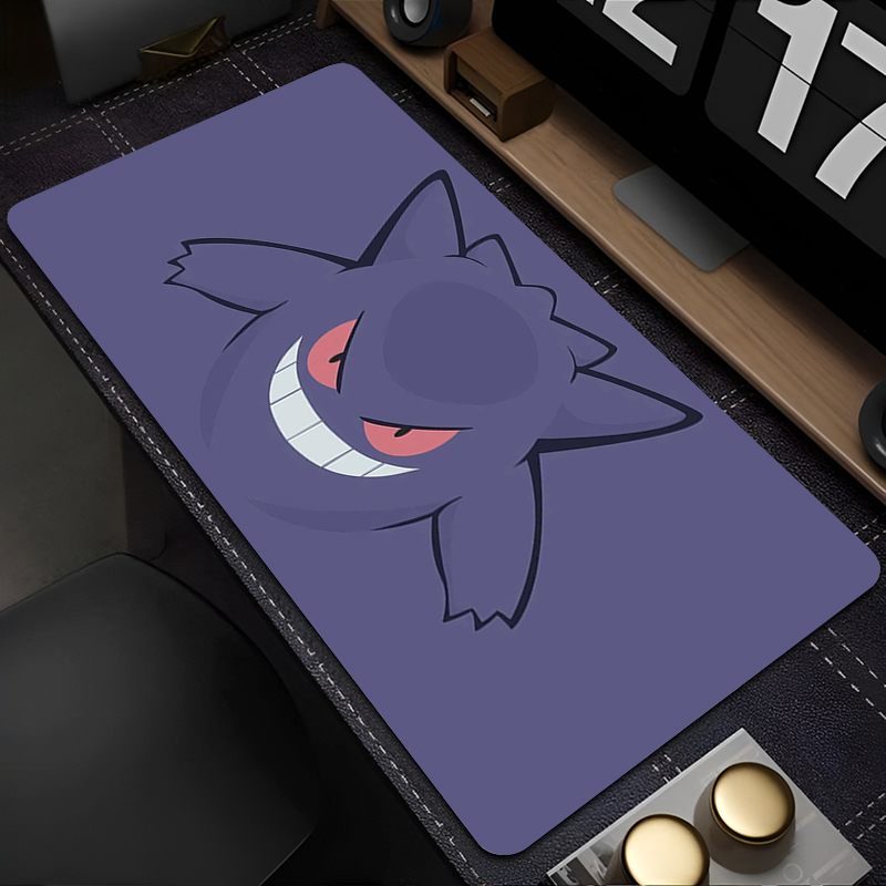 Gaming Keyboard Nearby - Rubber PC Mousepad Pokemon Gengar Gamer