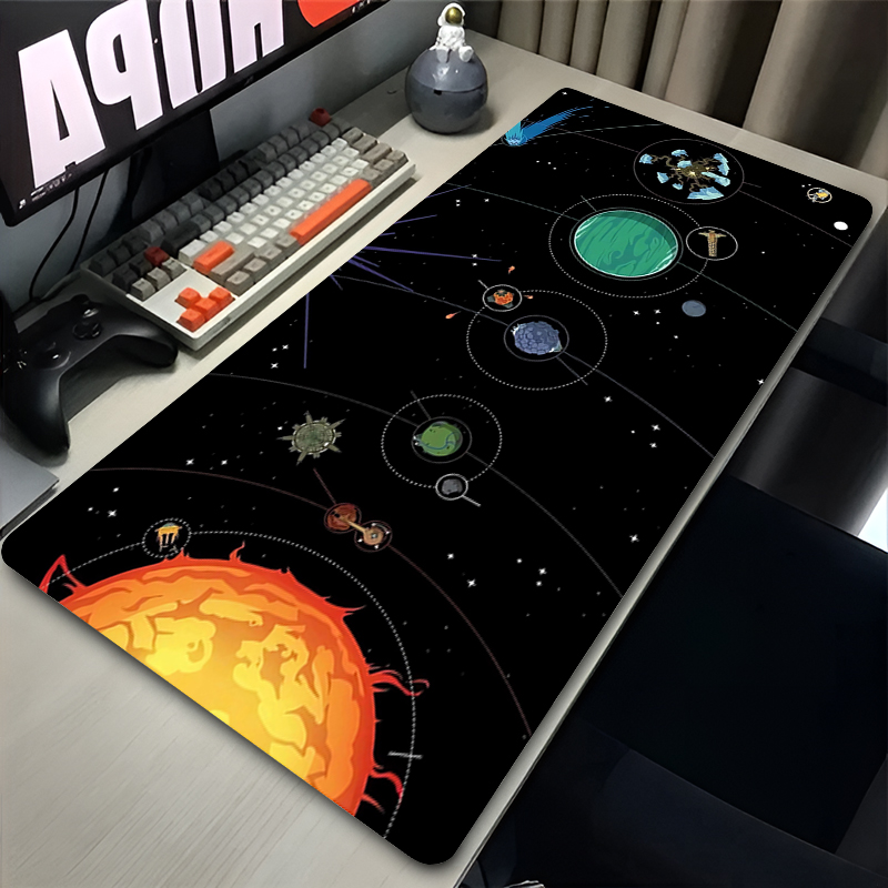 Keyboard Mouse Bundle Gaming - Mouse Pad XXL Anime Gamer Outer