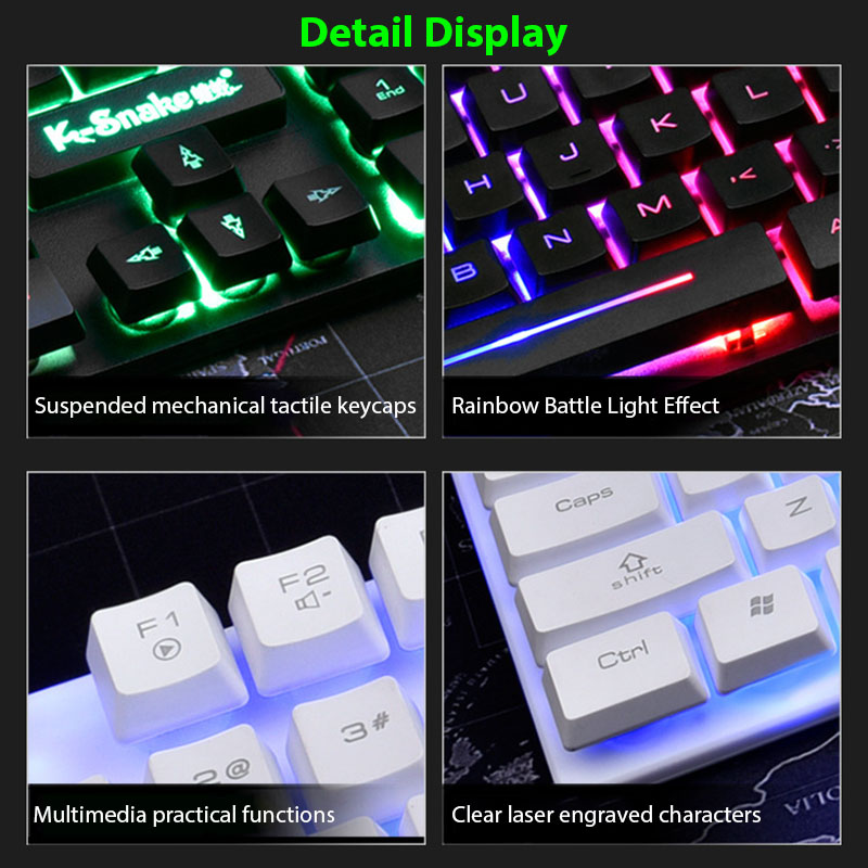 KM320 Keyboard And Mouse Set W - Gaming Keyboard Mouse Combo 评论和价格