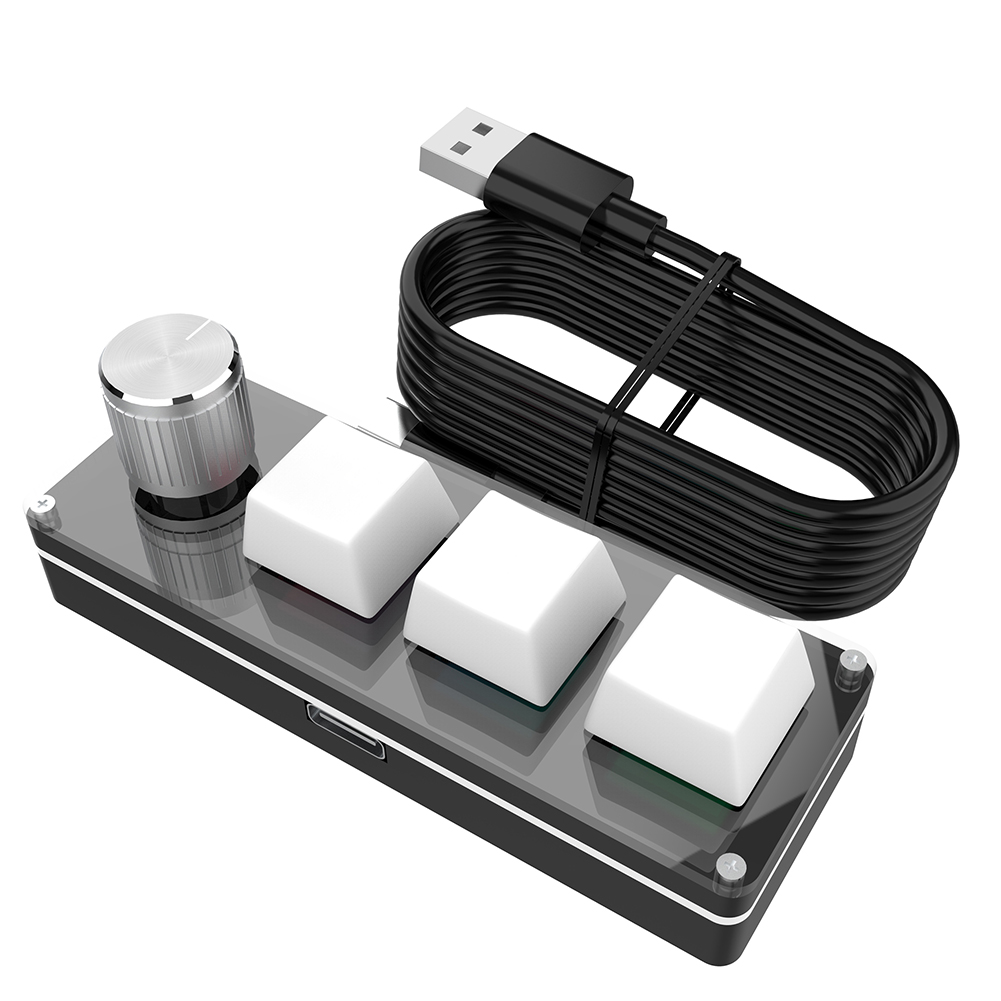 RGB Wired USB Mechanical Gamin - Gaming Keyboard 1 Hand 评论和价格