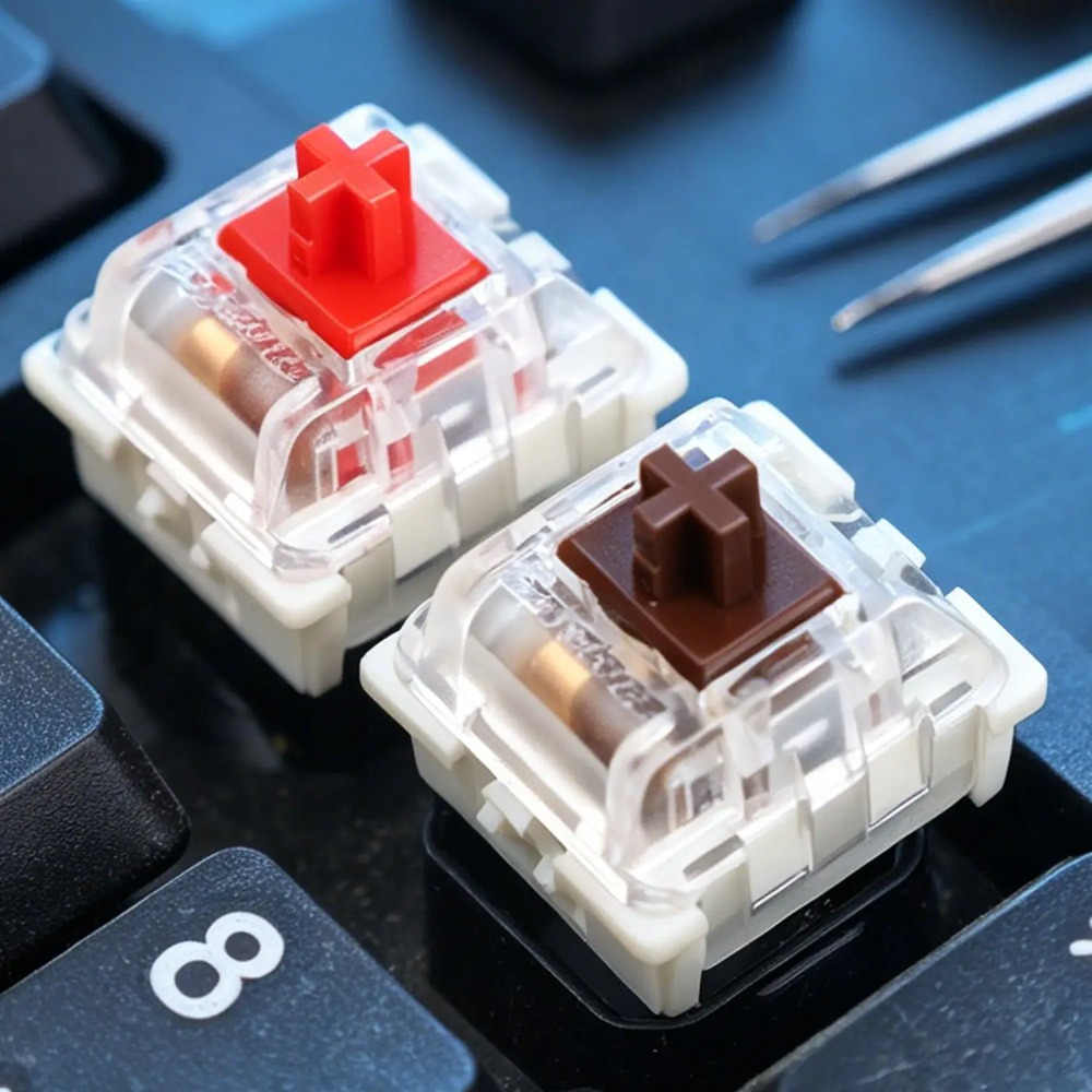 1-150Pcs 3 Pin DIY Mechanical  - Keyboard Gaming Blue Switch 评论和价格