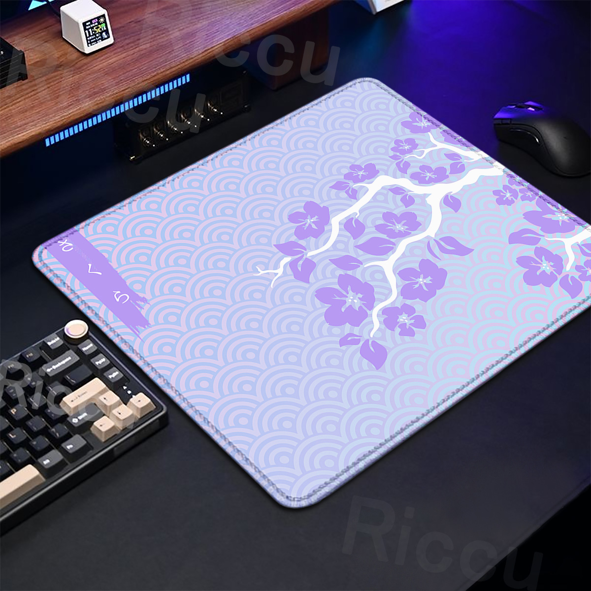 Purple Sakura Table Pad Gaming - Gaming Keyboard Brand 评论和价格