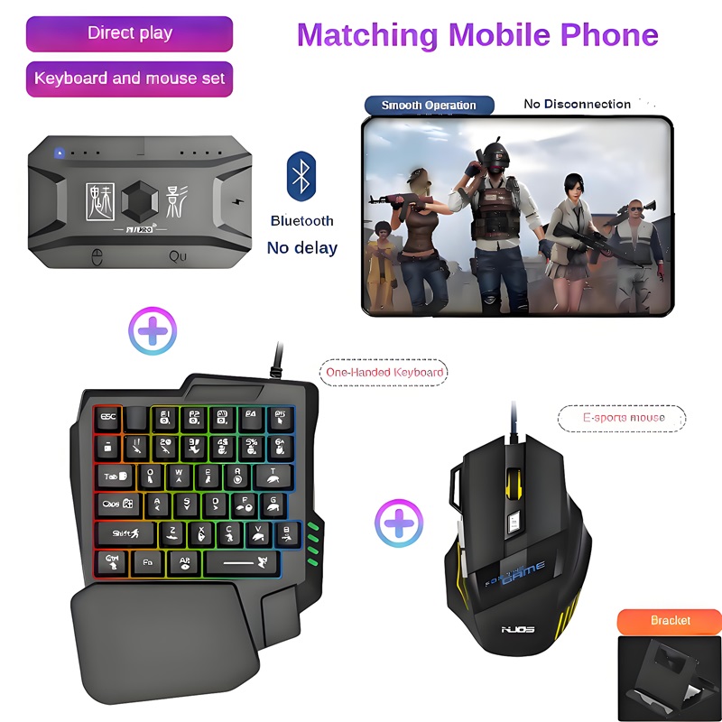 M1 Pro Gamepad Mobile Phone Ga - Gaming Keyboard Mouse Combo 评论和价格