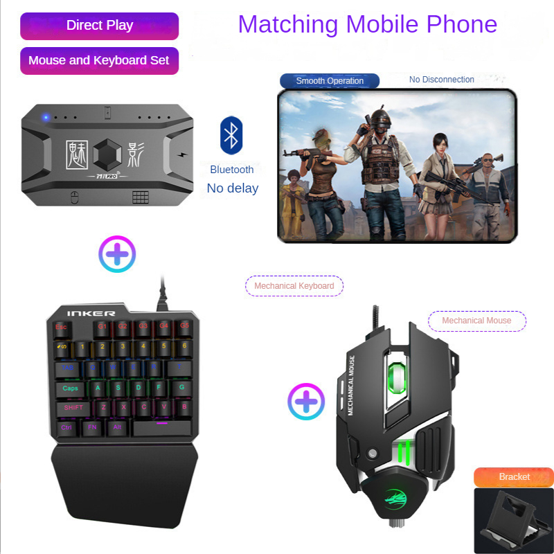 M1 Pro Gamepad Mobile Phone Ga - Gaming Keyboard Mouse Combo 评论和价格