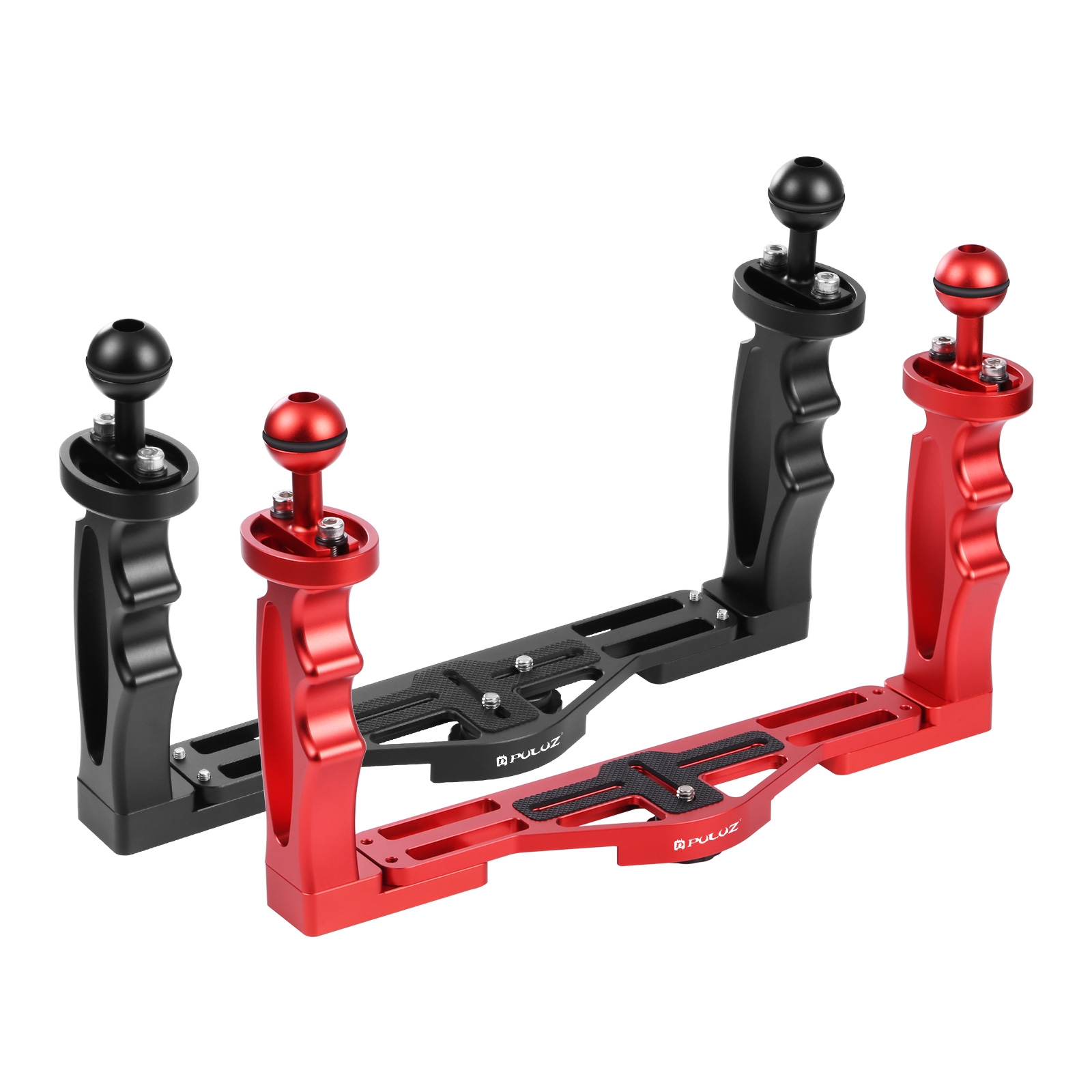 PULUZ Dual Handles Aluminium A - Stabilizer Screw In 评论和价格