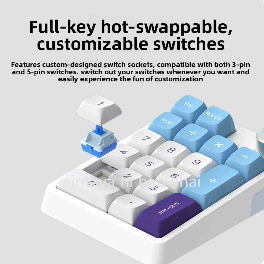 Kzzi K20 Mini Keypad Three Mod - Gaming Keyboard Mechanical 评论和价格