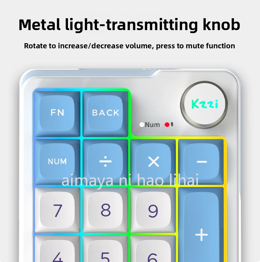 Kzzi K20 Mini Keypad Three Mod - Gaming Keyboard Mechanical 评论和价格