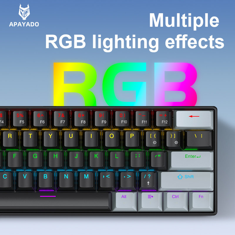 APAYADO K61 Mini Mechanical Ke - Keyboard Gaming Blue Switch 评论和价格