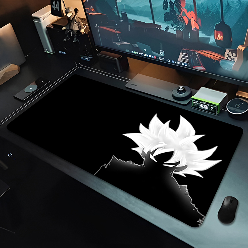 DBZ Black Anime Mouse Pad Drag - Gaming Keyboard High Ground 评论和价格