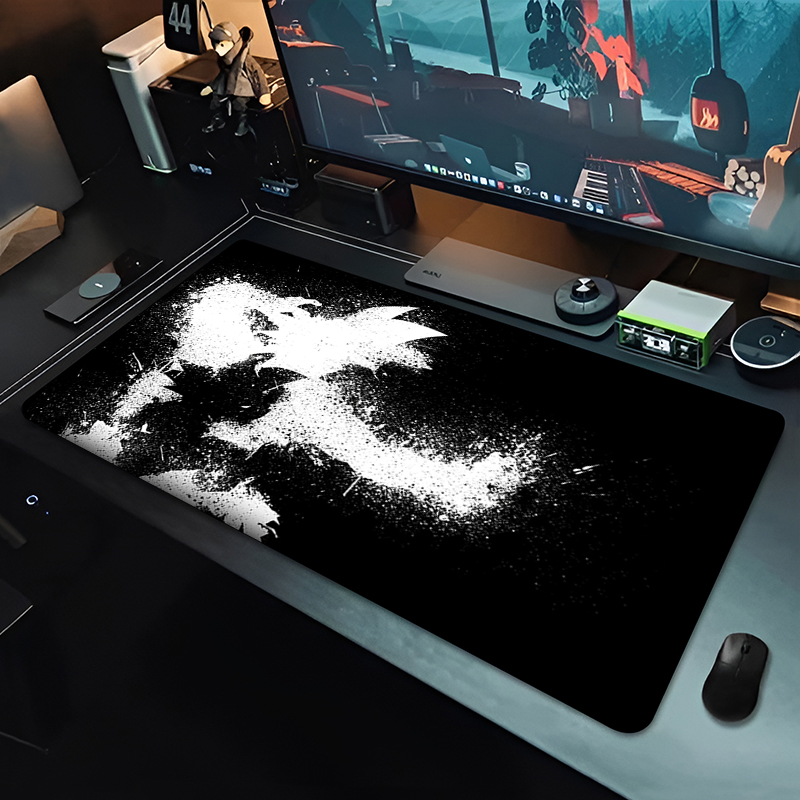 DBZ Black Anime Mouse Pad Drag - Gaming Keyboard High Ground 评论和价格