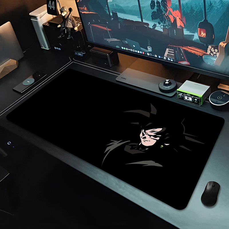 DBZ Black Anime Mouse Pad Drag - Gaming Keyboard High Ground 评论和价格