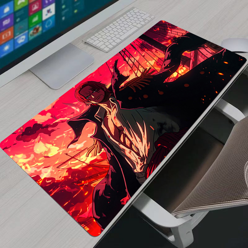 One Piece Shanks Mouse Pad Lar - Gaming Keyboard High Ground 评论和价格
