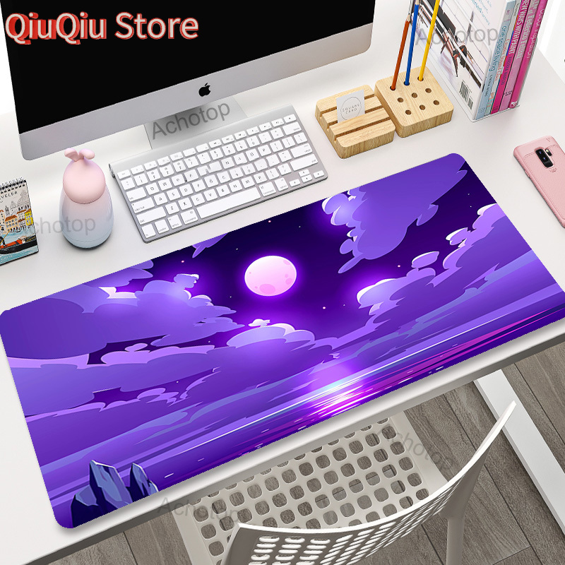 Pink Clouds Mouse Pad Gamer Mo - Keyboard Mouse Bundle Gaming 评论和价格