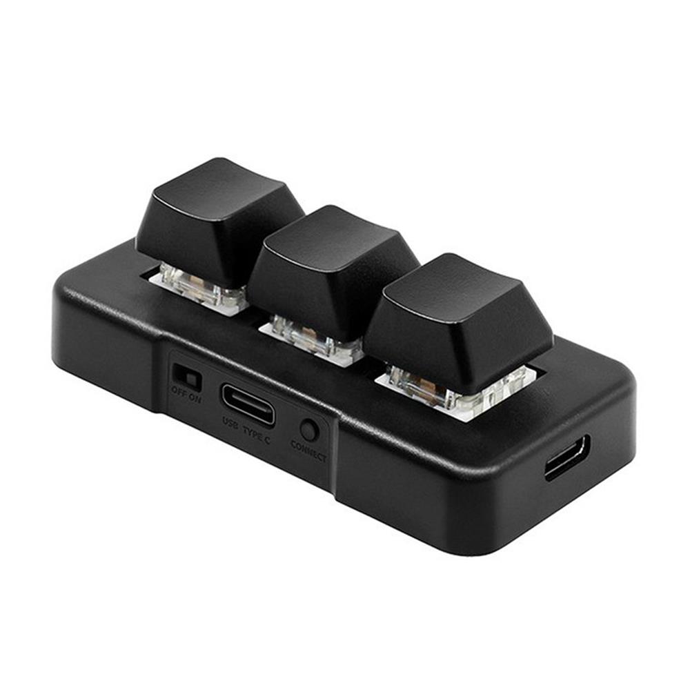 MK321-Pro Small Keyboard 3-key - Keyboard Gaming Blue Switch 评论和价格