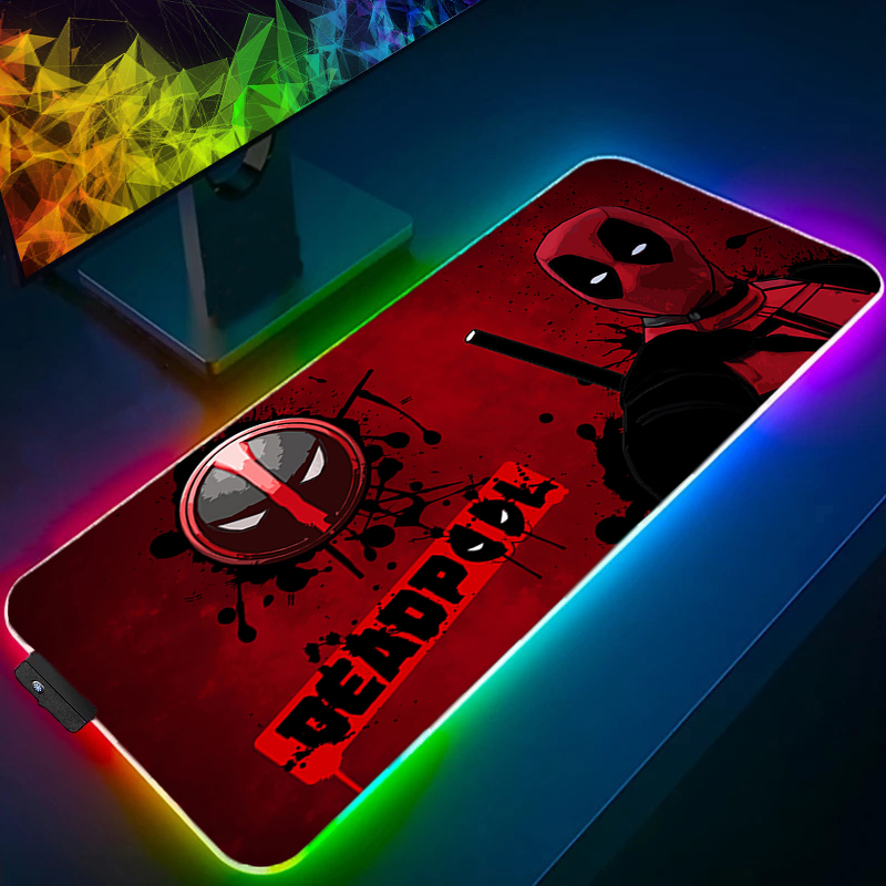 LED Mouse Pad Gaming Backlight - Gaming Keyboard Nearby 评论和价格