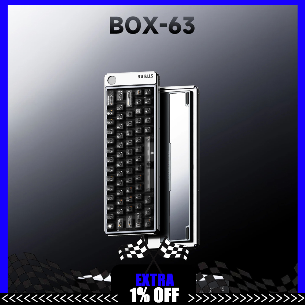 AULA BOX63 Mechanical Keyboard - Gaming Keyboard Hall Effect 评论和价格