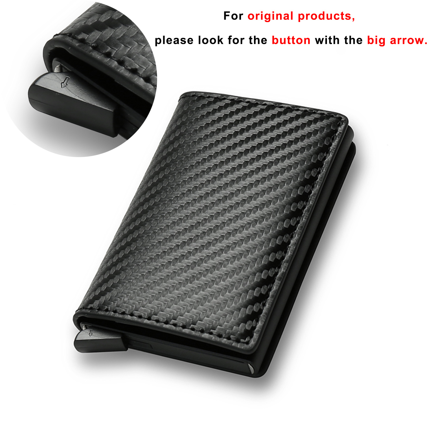 Rfid Aluminum Men Wallet Card  - Aluminum Case 65 评论和价格