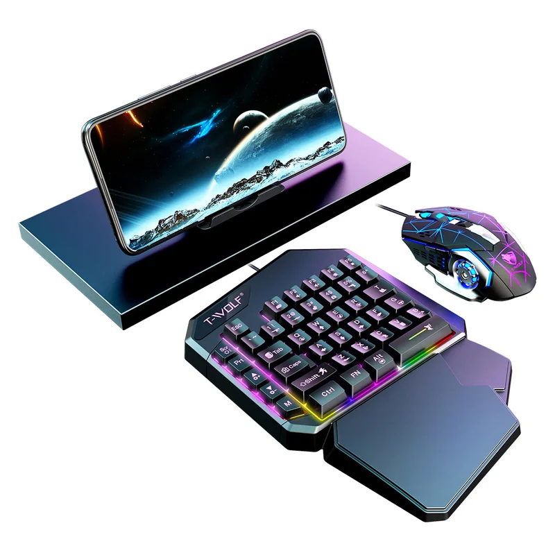 5 In 1 Set 35keys One Handedly - Gaming Keyboard 1 Hand 评论和价格