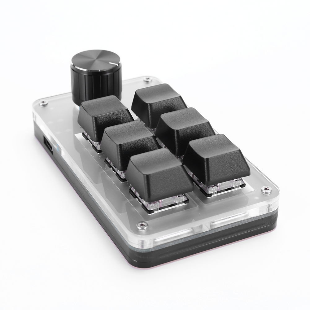 6 Key 1 Knob One Handed Mechan - Gaming Keyboard 1 Hand 评论和价格