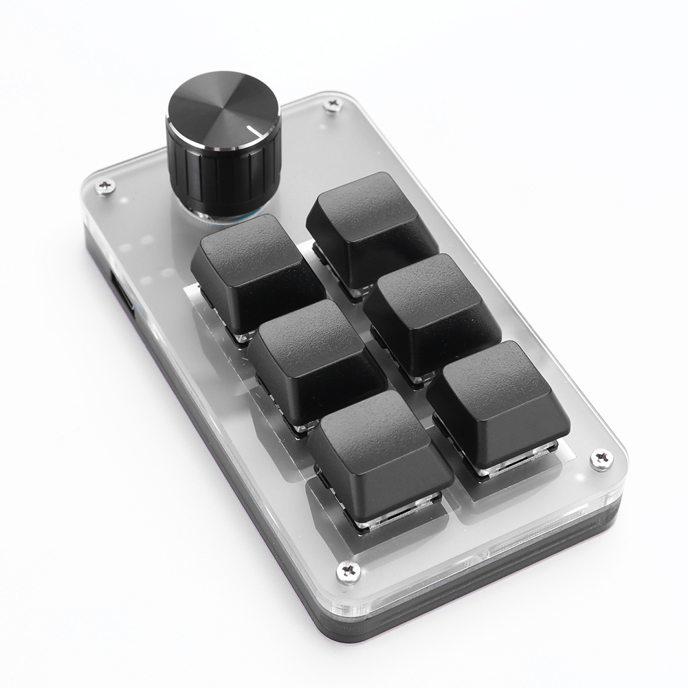 6 Key 1 Knob One Handed Mechan - Gaming Keyboard 1 Hand 评论和价格