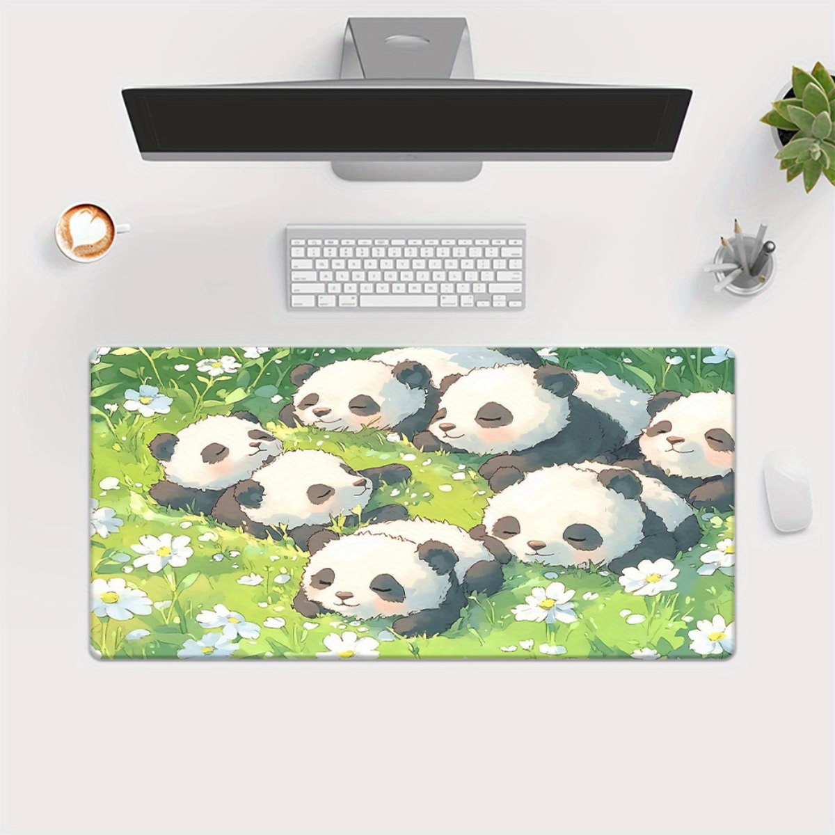 Brand Panda Mousepad Iron Art  - Gaming Keyboard Brand 评论和价格