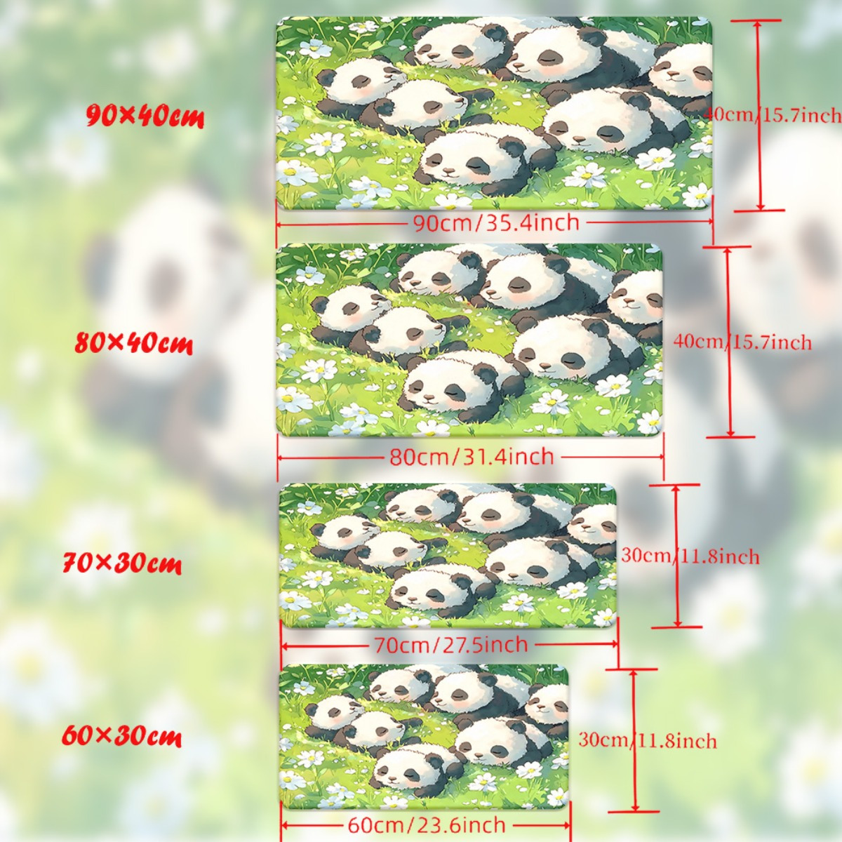 Brand Panda Mousepad Iron Art  - Gaming Keyboard Brand 评论和价格