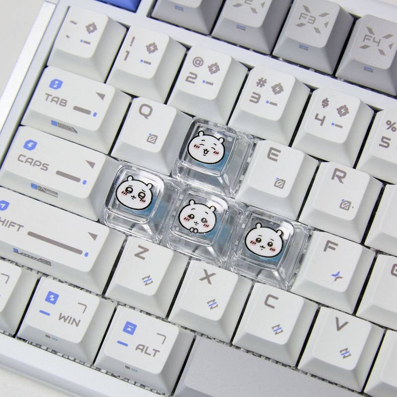 Chiikawa 4 Pcs Handmade Transp - Gaming Keyboard Backlit 评论和价格