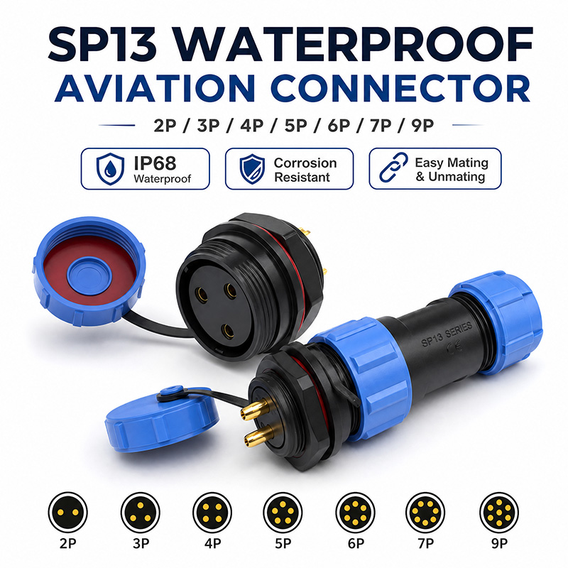 IP68 SP13 Aviation Plug Socket - Aviator Connector Kit 评论和价格