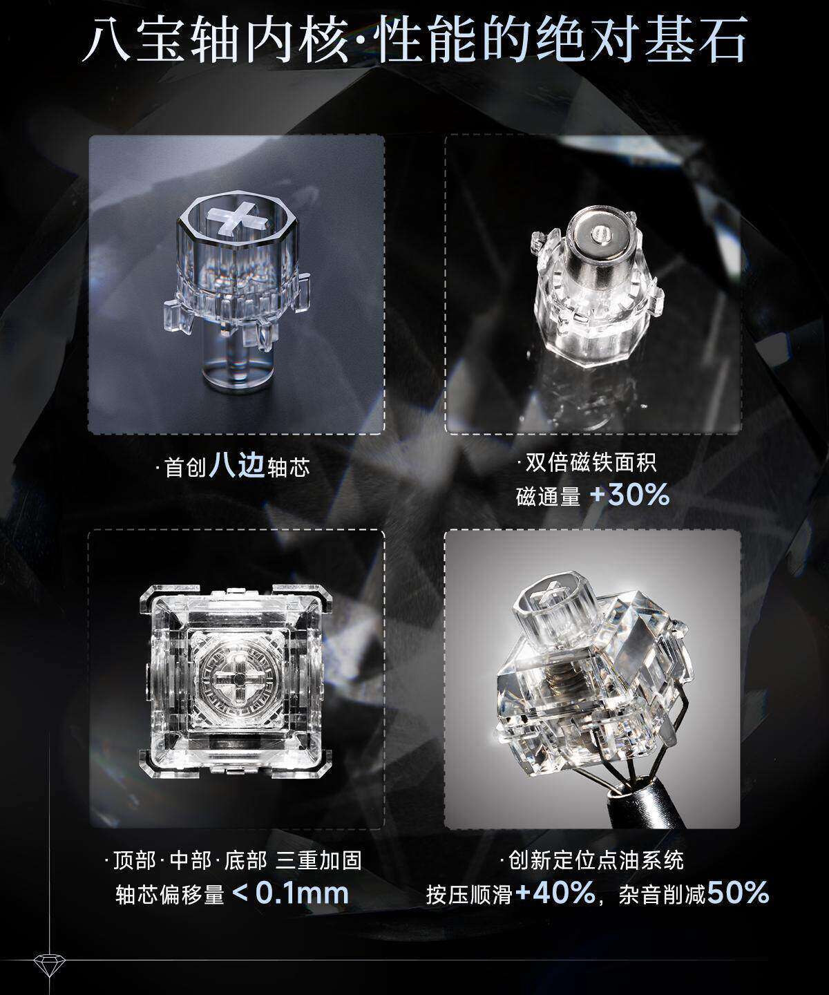 WS Wuque Studio Babao Diamond  - Gaming Keyboard Hall Effect 评论和价格