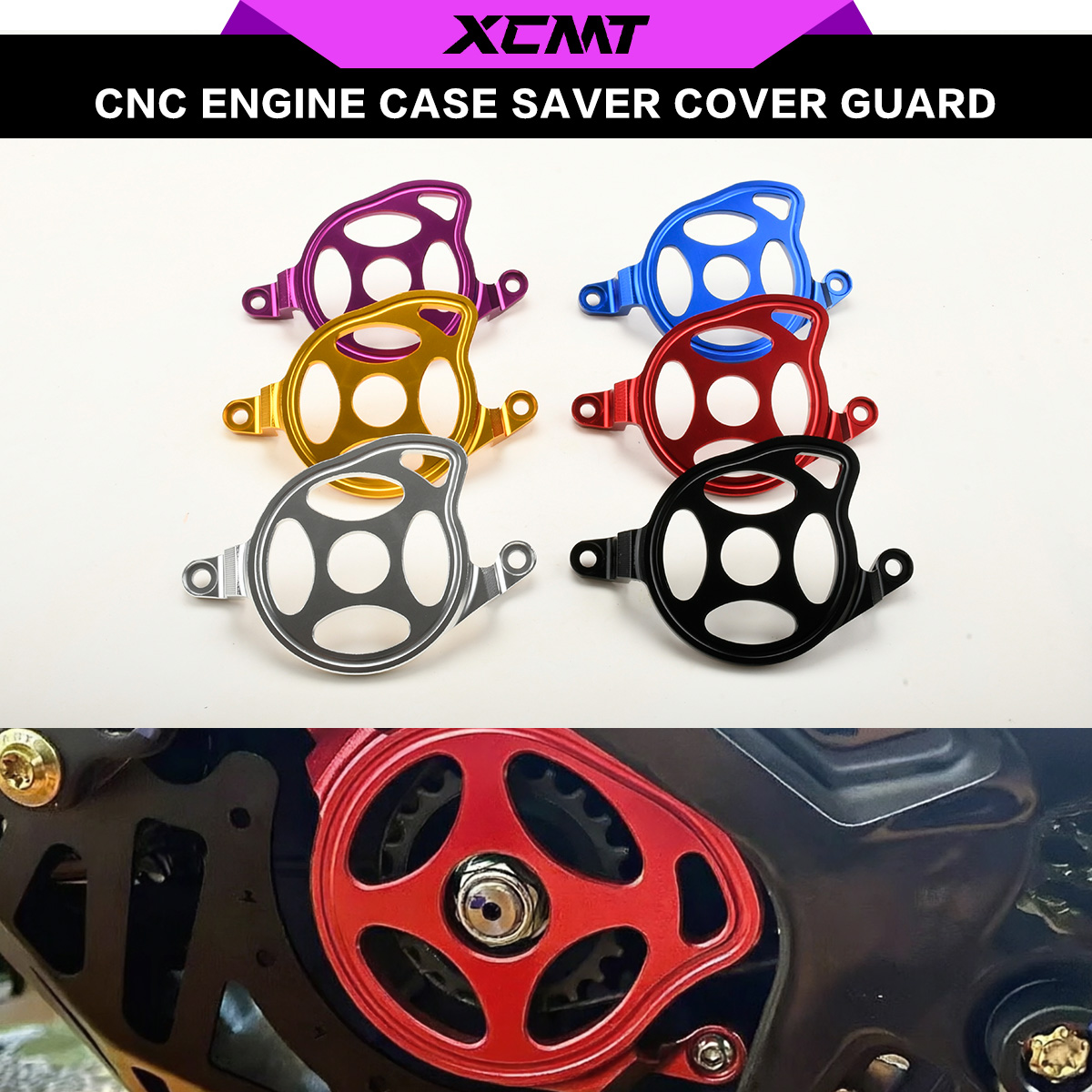 Engine Case Guard Cover Protec - Aluminum Case 65 评论和价格
