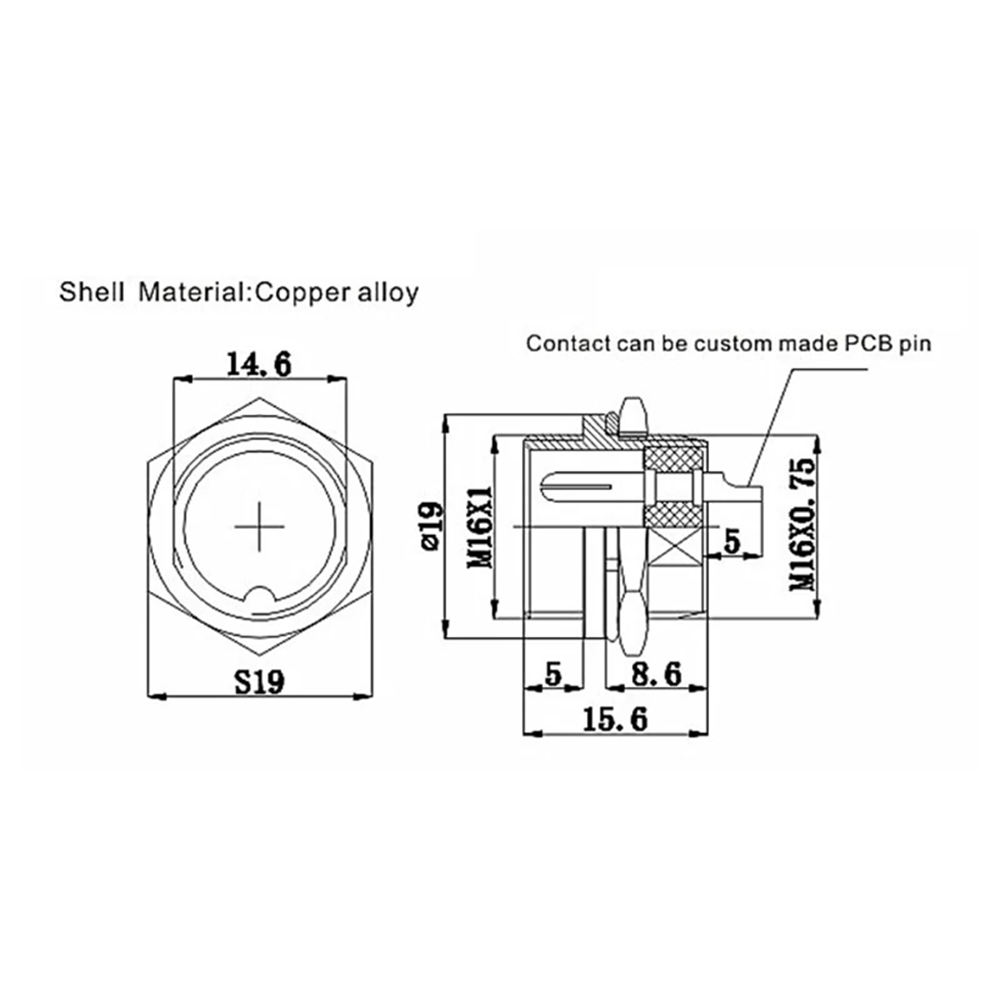 GX16 16mm Round Aviation Plug  - Aviator Connector Kit 评论和价格