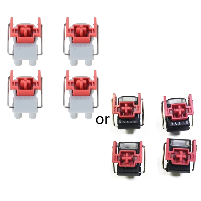 4Pcs V2 Slient Liner Red Optic - Gaming Keyboard Hot Swappable 评论和价格