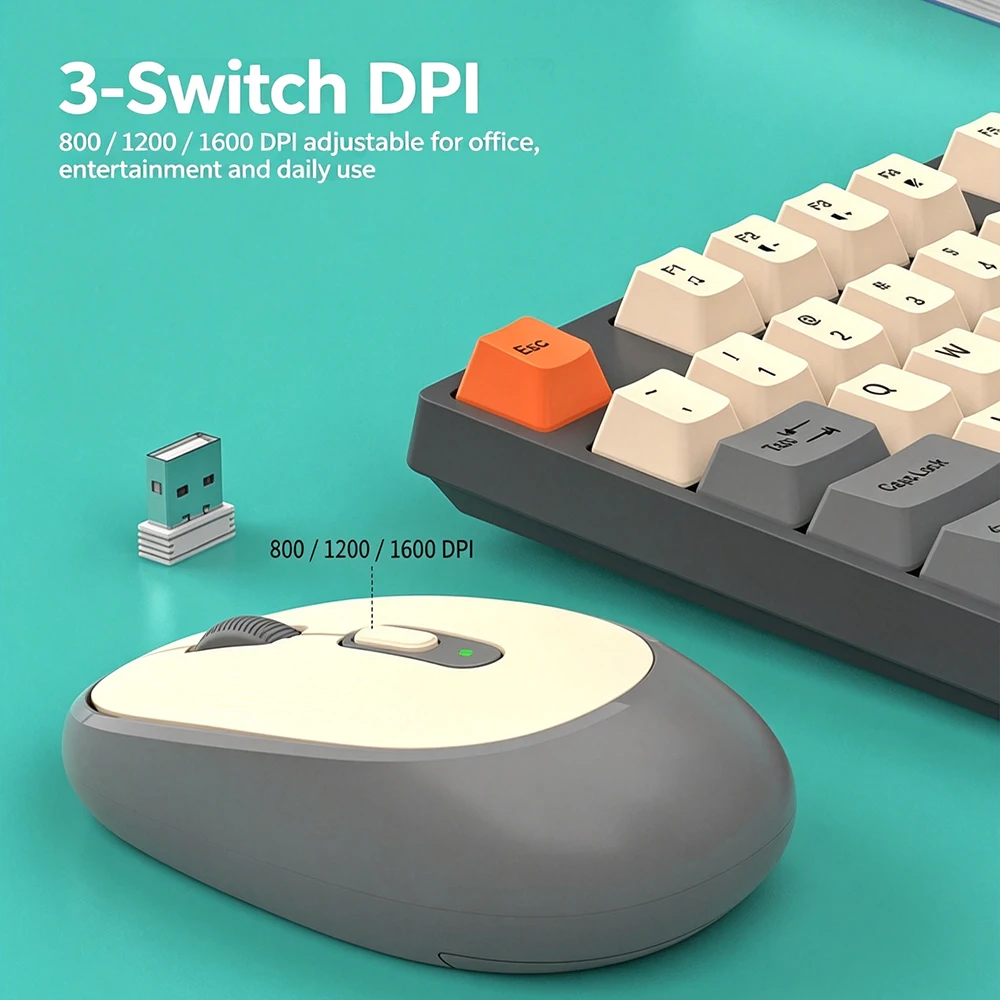 KEBIDUMEI 2.4G Wireless Keyboa - Gaming Keyboard Extension 评论和价格