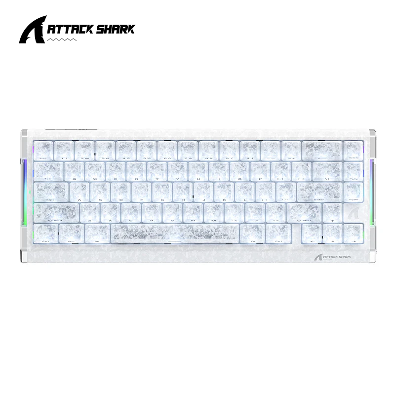 ATTACK SHARK, R68 HE, Mechanic - Gaming Keyboard Hot Swappable 评论和价格