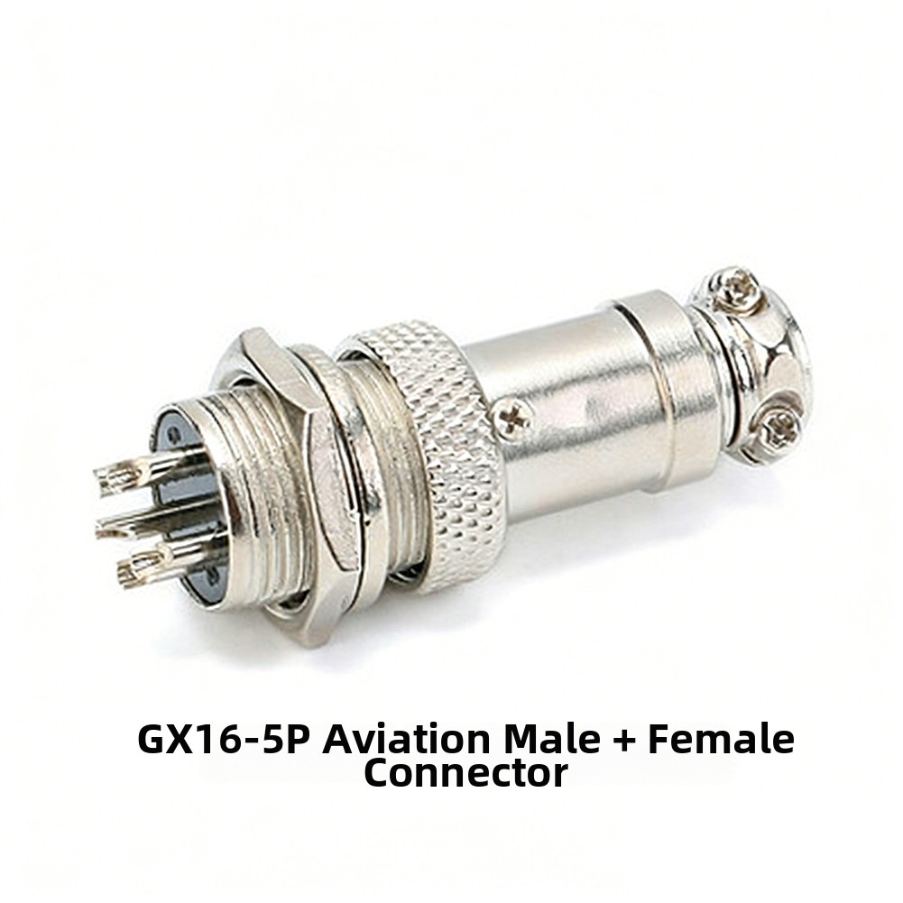 5Pcs GX16 2/3/4/5 Pin Aviation - Aviator Connector Kit 评论和价格