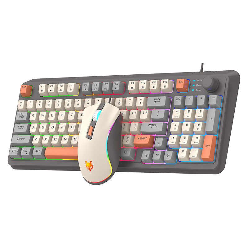 K820 USB Wired Game Keyboard M - Gaming Keyboard Mouse Combo 评论和价格