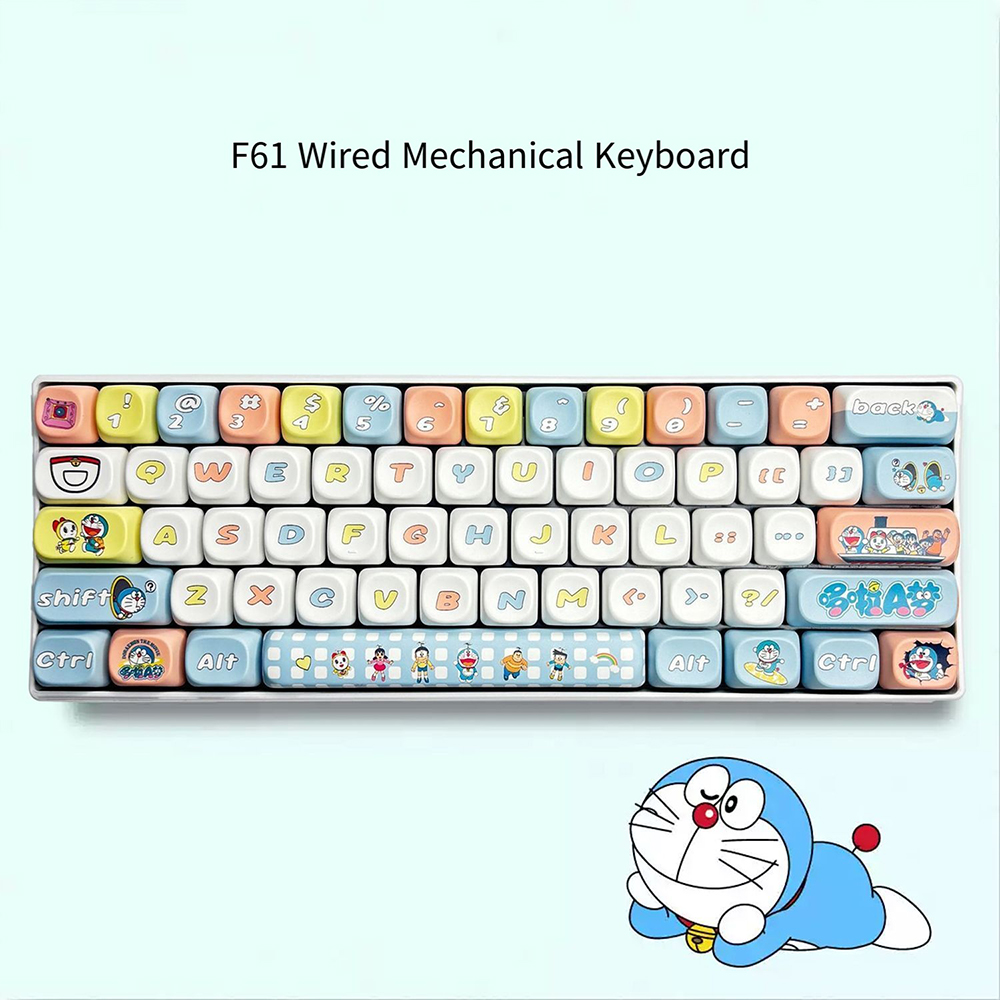 Crayon Shin-Chan 61 Keys Mecha - Keyboard Gaming Blue Switch 评论和价格