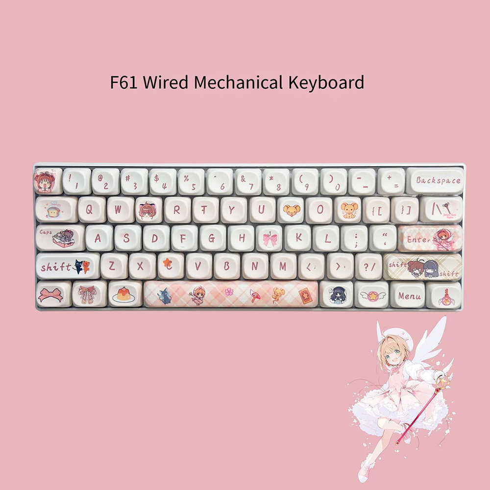 Crayon Shin-Chan 61 Keys Mecha - Keyboard Gaming Blue Switch 评论和价格