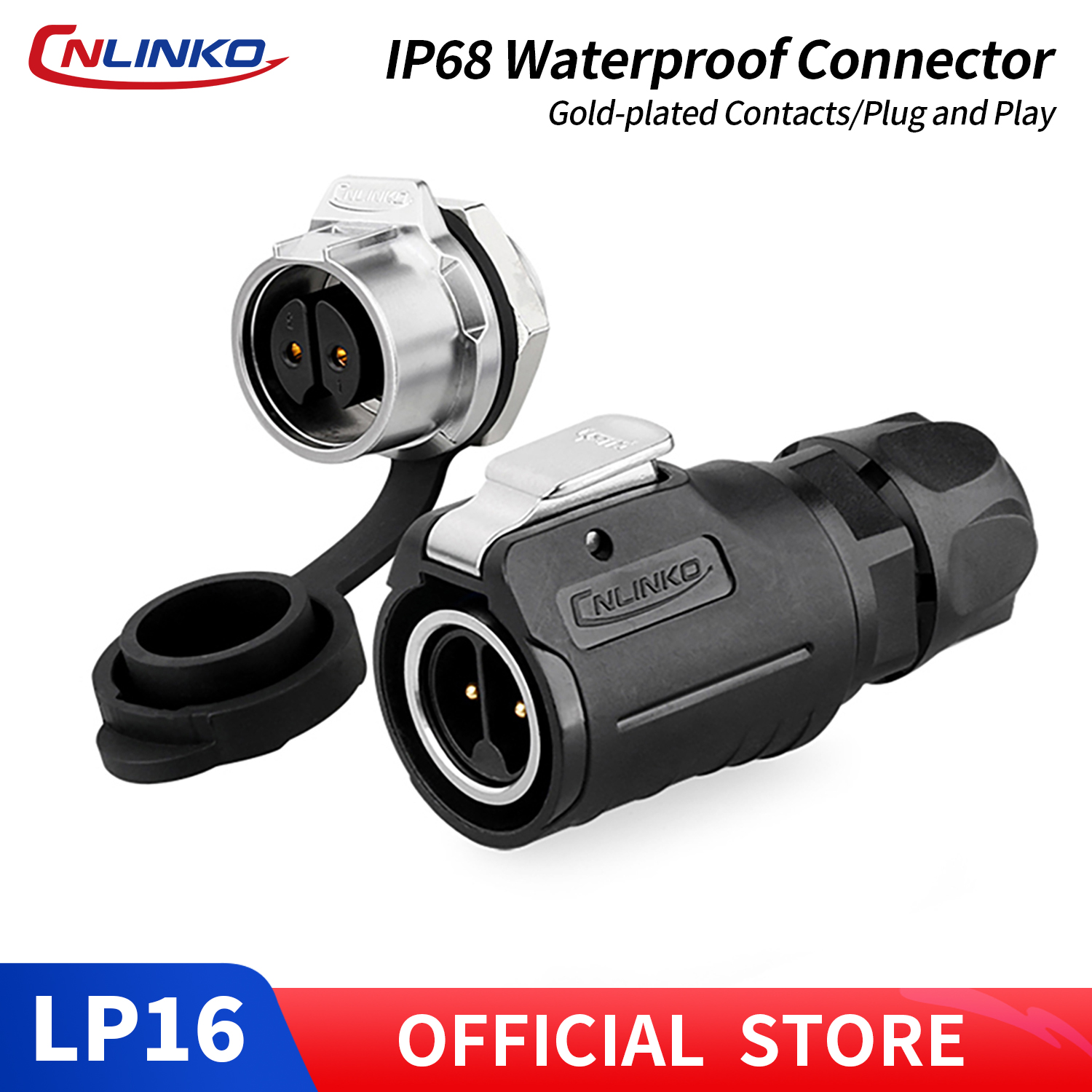 CNLINKO LP-16 Circular Aviatio - Aviator Connector Kit 评论和价格
