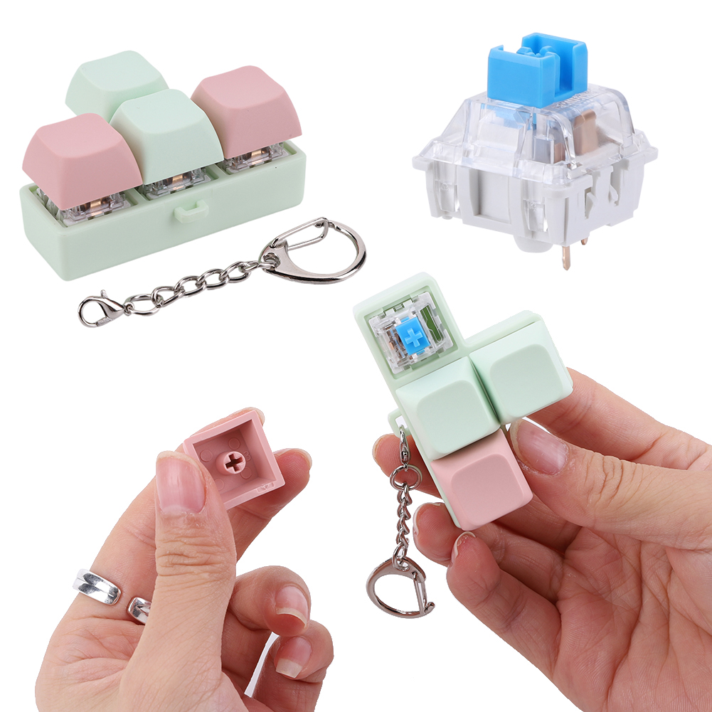 4 Keys Keyboard Keycaps Fidget - Gaming Keyboard Mechanical 评论和价格