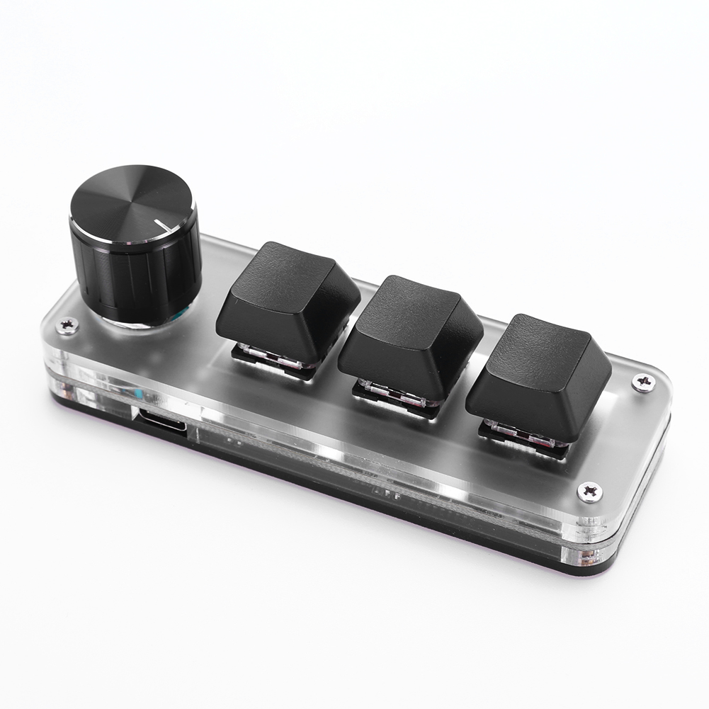 3 Key 1 Knob/4 Key One Handed  - Gaming Keyboard 1 Hand 评论和价格