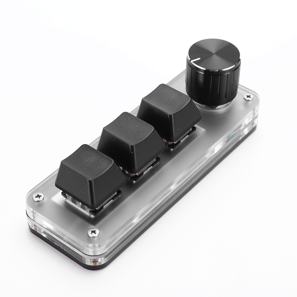 3 Key 1 Knob/4 Key One Handed  - Gaming Keyboard 1 Hand 评论和价格