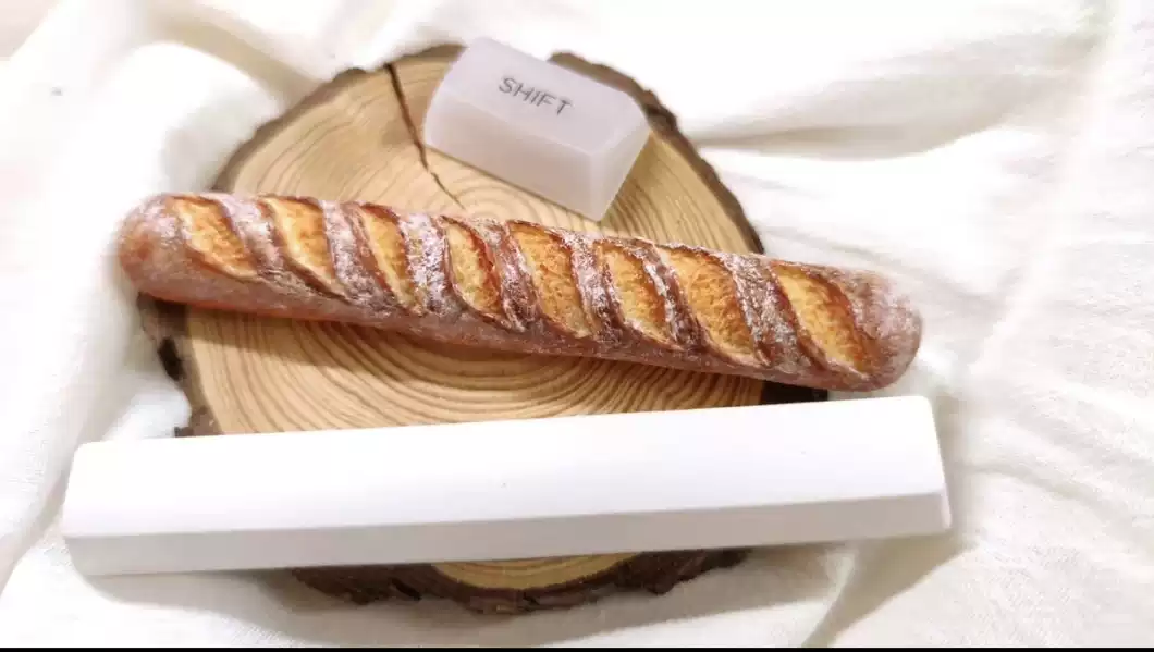 Baguette Food Artisan Spacebar - Gaming Keyboard Mechanical 评论和价格
