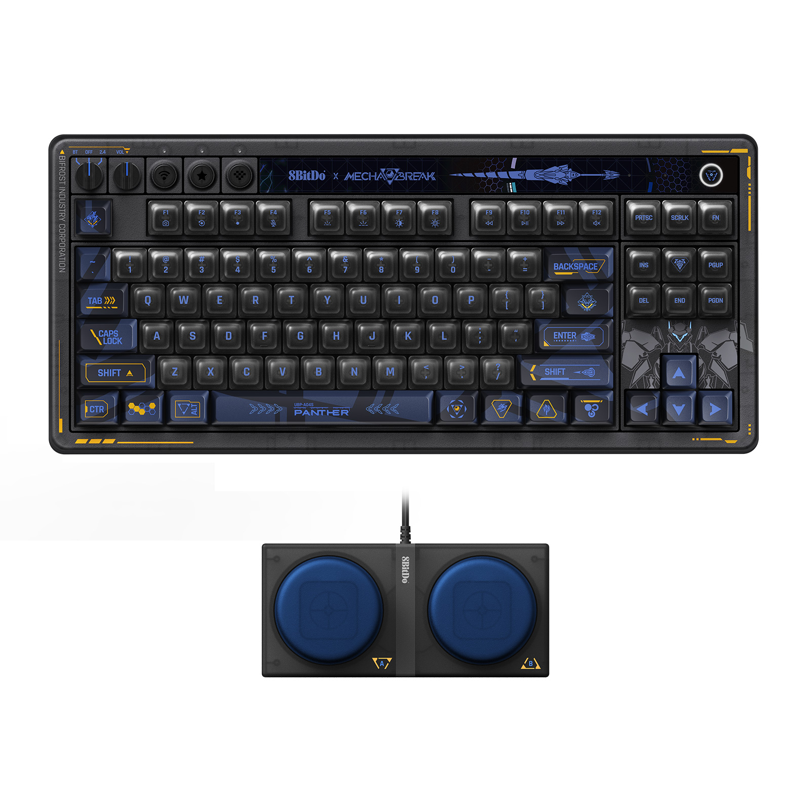 8BitDo Retro 87 Mechanical Key - Gaming Keyboard Hot Swappable 评论和价格