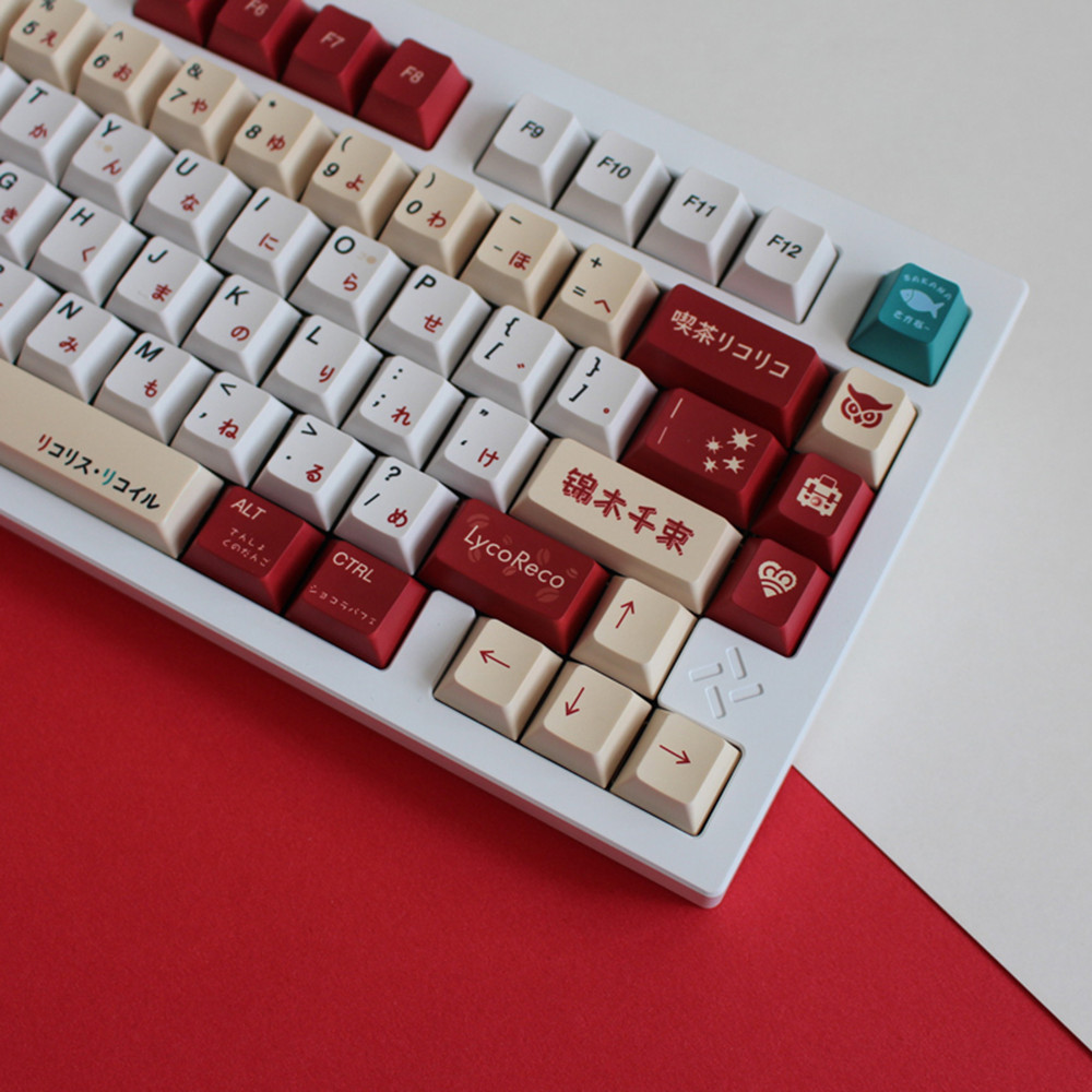 Lycoris Recoil Anime PBT Keyca - Gaming Keyboard Brand 评论和价格
