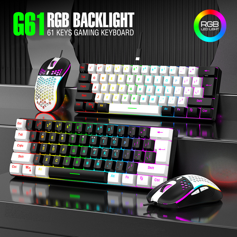 Keyboard and Mouse Sets 60% RG - Gaming Keyboard Mouse And Headset Combo 评论和价格