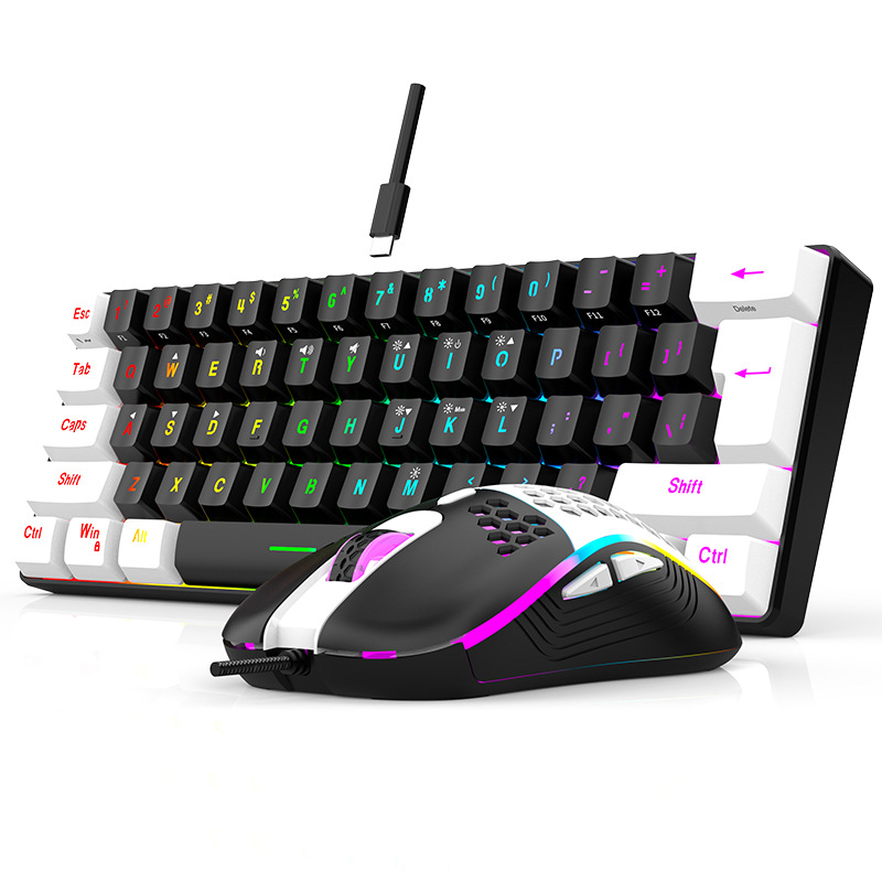 Keyboard and Mouse Sets 60% RG - Gaming Keyboard Mouse And Headset Combo 评论和价格