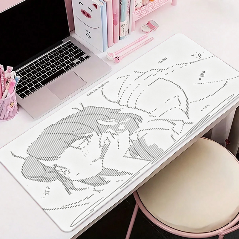 1Pcs Leather Mouse Pad Anime A - Gaming Keyboard Nearby 评论和价格