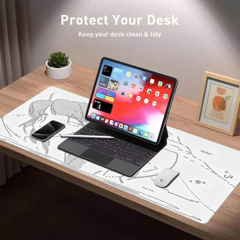 1Pcs Leather Mouse Pad Anime A - Gaming Keyboard Nearby 评论和价格