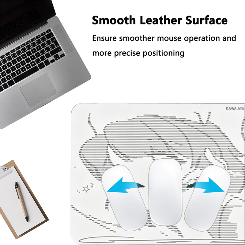 1Pcs Leather Mouse Pad Anime A - Gaming Keyboard Nearby 评论和价格